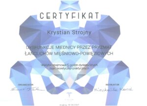 Krystian certyfikat Warsztat miednica