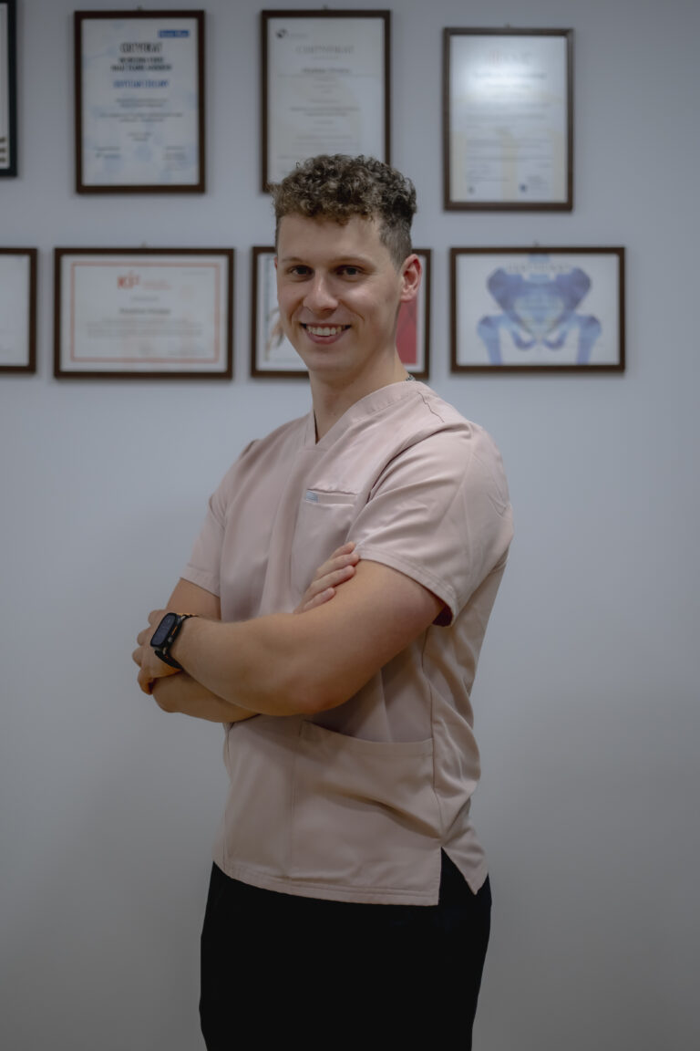 mgr Kacper Kluska – fizjoterapeuta Spine Medica, Nowy Sącz