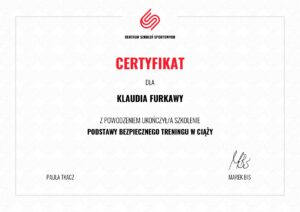 Klaudia: Podstawy bezpiecznego treningu w ciąży